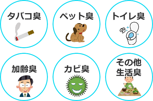 オゾン発生器は消臭効果が高いです！タバコ、ペット、カビ、トイレ、車、加齢、その他生活臭！